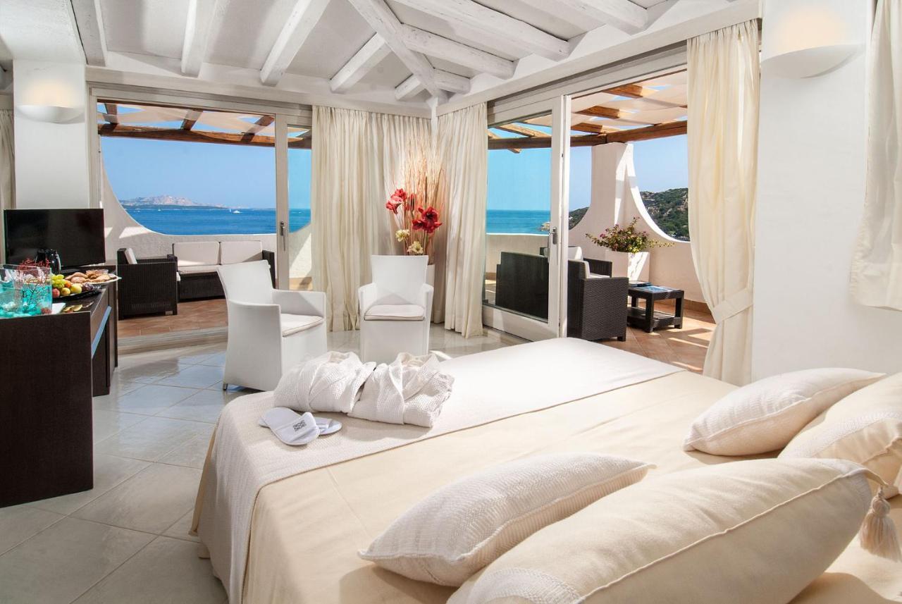 Hotel Punta Est Baia Sardinia Exteriér fotografie